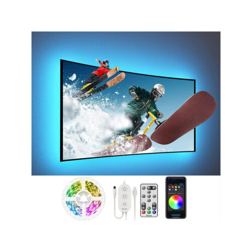 2d08c2cab0b2d1209ba2489858552df4_original Govee H6179 TV backlight Taśma LED dla TV 46-60 cali, Bluetooth, RGB