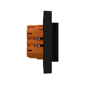 Termostat Heatit WiFi6 Black Matt Wi-Fi Thermostat 3600W 16A