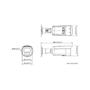 Kamera IP Hikvision DS-2CD2T86G2H-2I 2.8mm EF BLACK PL
