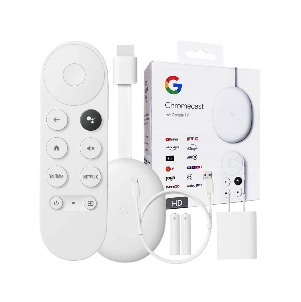 Odtwarzacz multimedialny Google Chromecast HD z Google TV