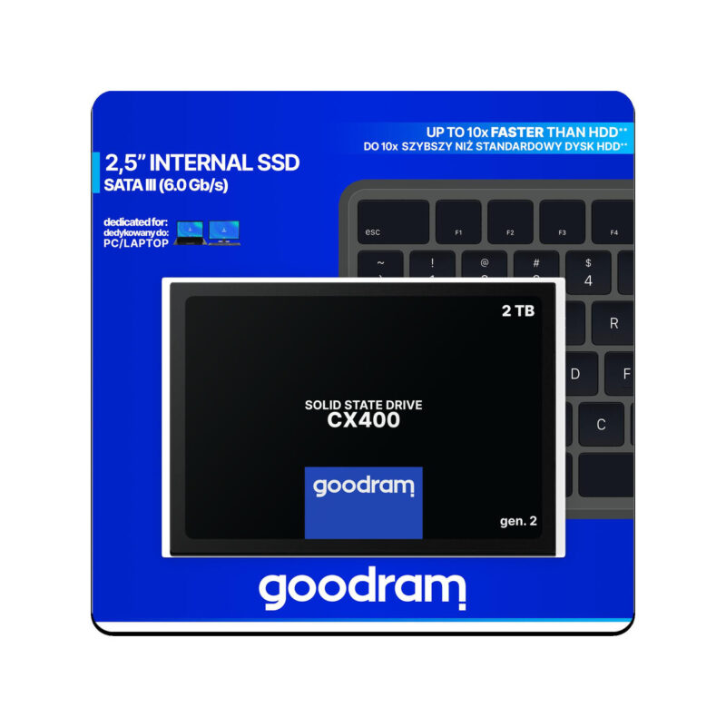 DYSK SSD GOODRAM CX400 G2 2TB SATA3