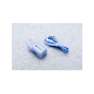 2dcd6a988078e515c9d61cff6711b1df_original ŁADOWARKA SIECIOWA Forcell F-Energy GaN III VT-41 33 W 1x USB-C 1x USB-A PD 3.0 QC 4.0 NIEBIESKA