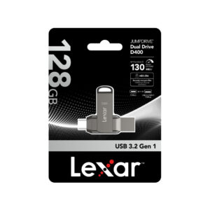 Pendrive Lexar Dual Drive D400 128GB USB-C/A 3.1 130MB/s