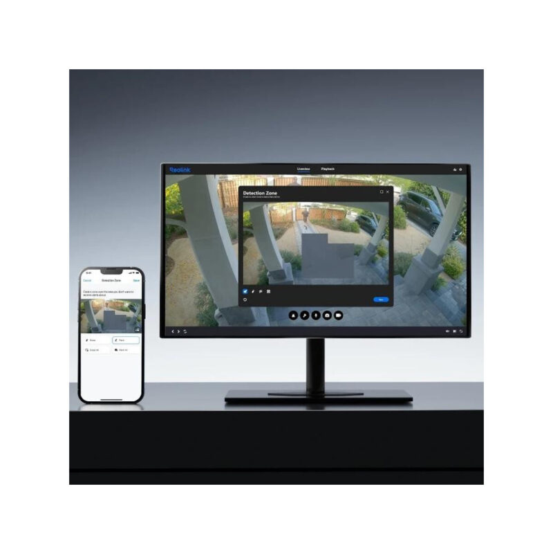 Kamera IP Reolink E Series E560P 8MP PoE biała