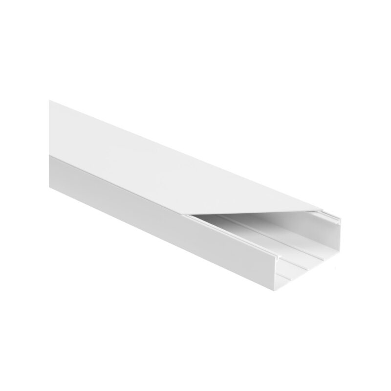 Listwa elektroinstalacyjna kpl. BIAŁY LS 90x40 2m (PACZKA 8szt.)