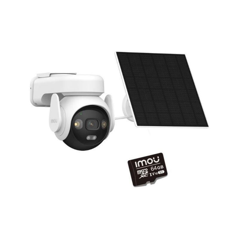 Kamera IP Imou AOV PT KIT 2.4GHz Wi-Fi i 4G 5MPx z panelem solarnym z kartą pamięci 64GB