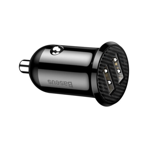 ŁADOWARKA SAMOCHODOWA Baseus Grain Pro CCALLP-01 24W 4.8A 2x USB-A