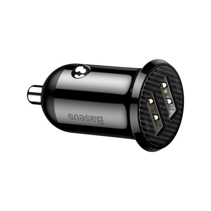ŁADOWARKA SAMOCHODOWA Baseus Grain Pro CCALLP-01 24W 4.8A 2x USB-A