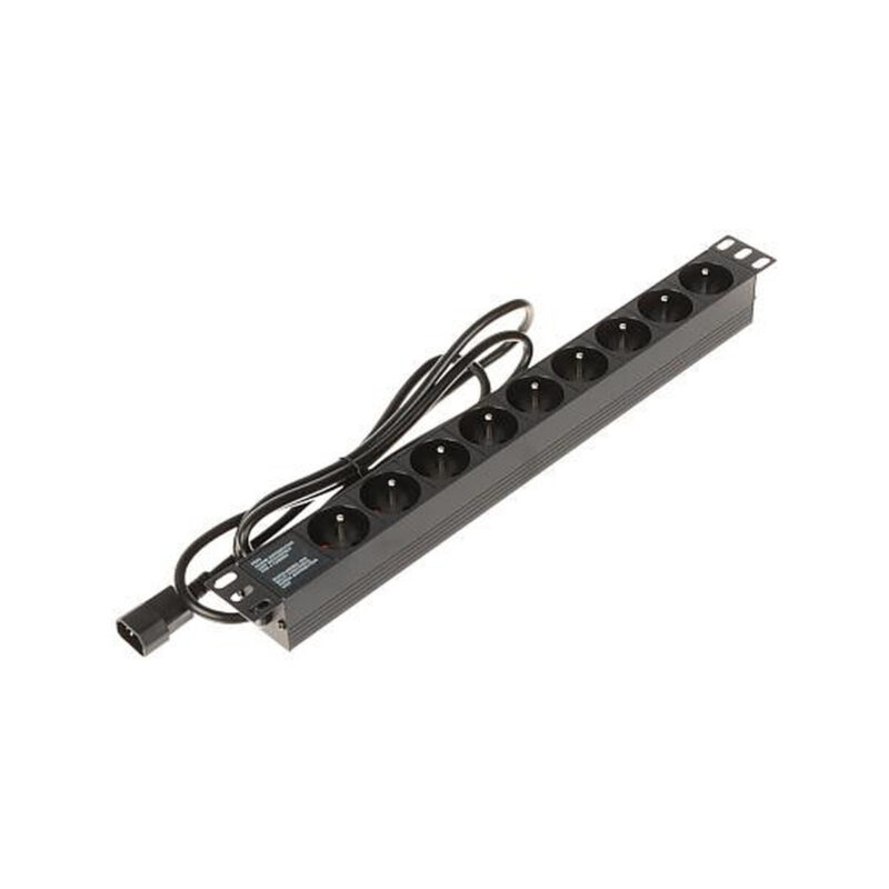 Listwa zasilająca 9 gniazd PD-9/R-IEC
