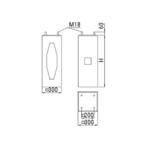 Fundament prefabrykowany ATS FP2 pod słup ATS