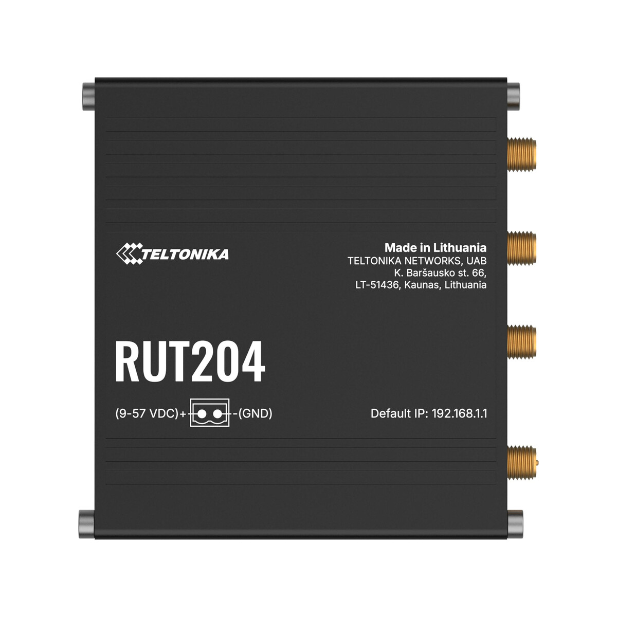Teltonika RUT204 router przemysłowy 4G / LTE (RUT2040AAAA0) RS232/CAN