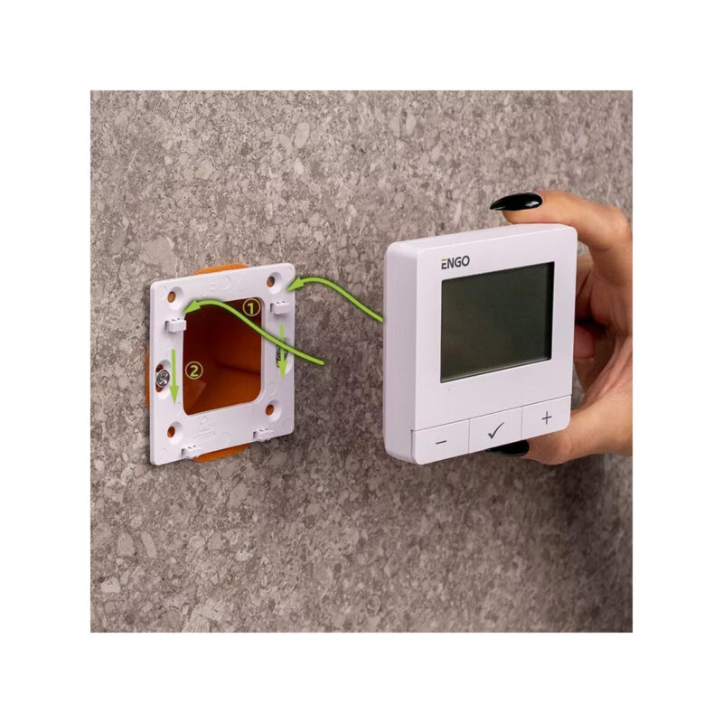 ENGO Controls E25-24W - Internetowy, natynkowy reglator temp.