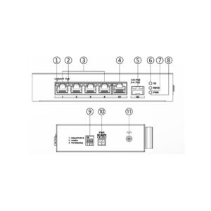 Hikvision DS-3T0306HP/No Power unit