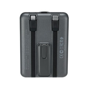 2f17537d8c7ce2a3737fa3cf3513606a_original Powerbank Rivacase 5000mAh 22.5W PD Qi Magsafe 1x USB-C VA2607 szary + kabel USB-C i Lightning