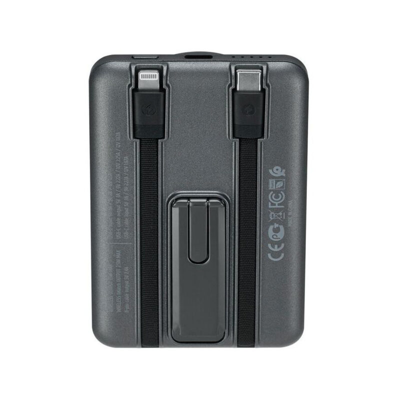 2f17537d8c7ce2a3737fa3cf3513606a_original Powerbank Rivacase 5000mAh 22.5W PD Qi Magsafe 1x USB-C VA2607 szary + kabel USB-C i Lightning