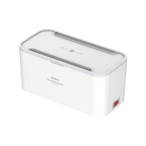 LISTWA ANTYPRZEPIĘCIOWA Z ZABEZPIECZENIEM Energizer 5x SCHUKO 2x USB-A 1x USB-C 2500W 10A KABEL 2M