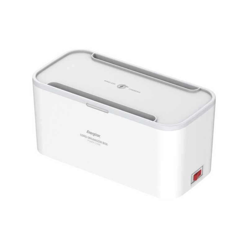 LISTWA ANTYPRZEPIĘCIOWA Z ZABEZPIECZENIEM Energizer 5x SCHUKO 2x USB-A 1x USB-C 2500W 10A KABEL 2M