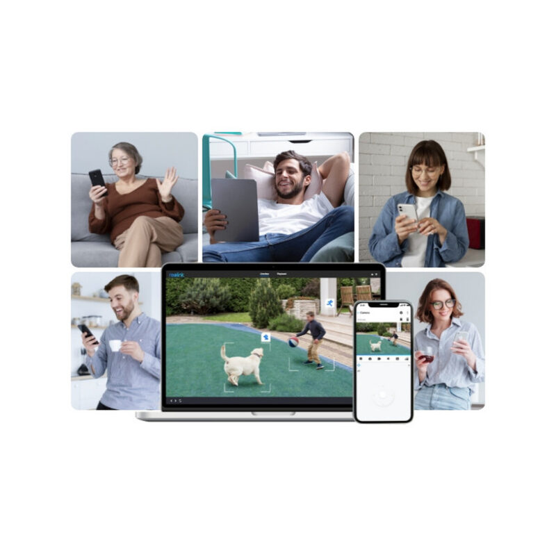 Kamera IP Reolink E Series E331 5MP Wi-Fi niania wewnętrzna biała