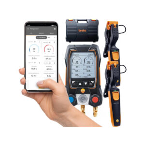 Elektroniczna oprawa zaworowa Testo 550s zestaw Smart 0564 5502