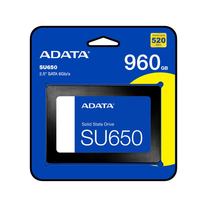 DYSK SSD ADATA Ultimate SU650 960G 2.5 S3 3D