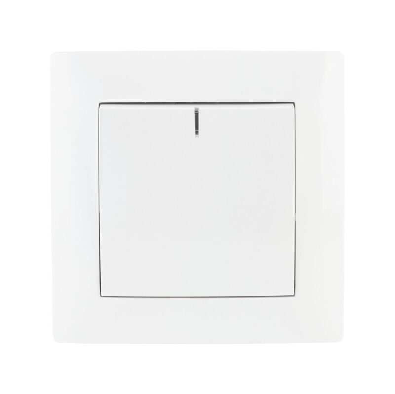 Łącznik pojedynczy z podświetleniem VCX WESA LC 03 Biały