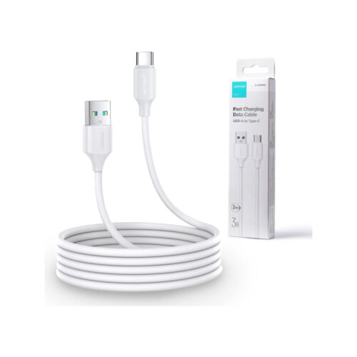 Kabel USB-A / USB-C Joyroom S-UC027A9 200cm 3A w oplocie biały