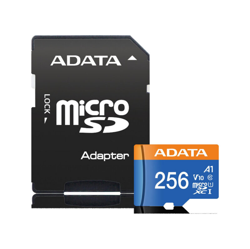 Adata karta microSD Premier 256GB UHS1/CL10/A1+adapter