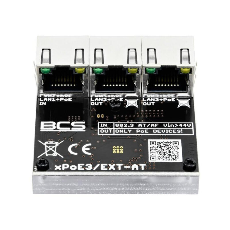 Switch POE  BCS POWER BCS-xPoE3/EXT-AT