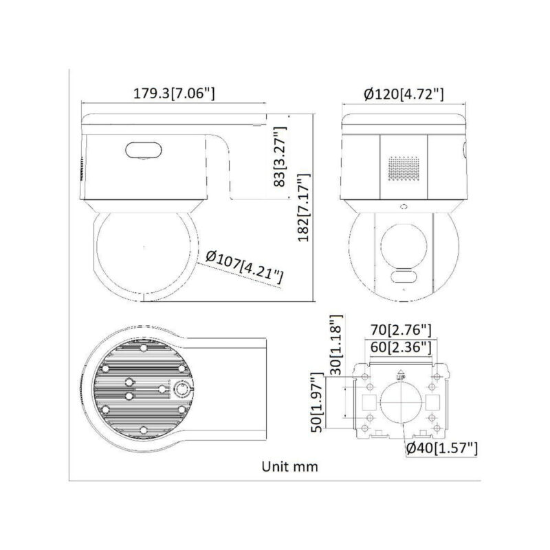 KAMERA IP PTZ HIKVISION DS-2DE3A400BW-DE/W(F1)(T5) PL