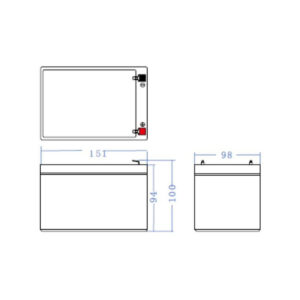 AKUMULATOR AGM Green Cell VRLA 12V 12Ah
