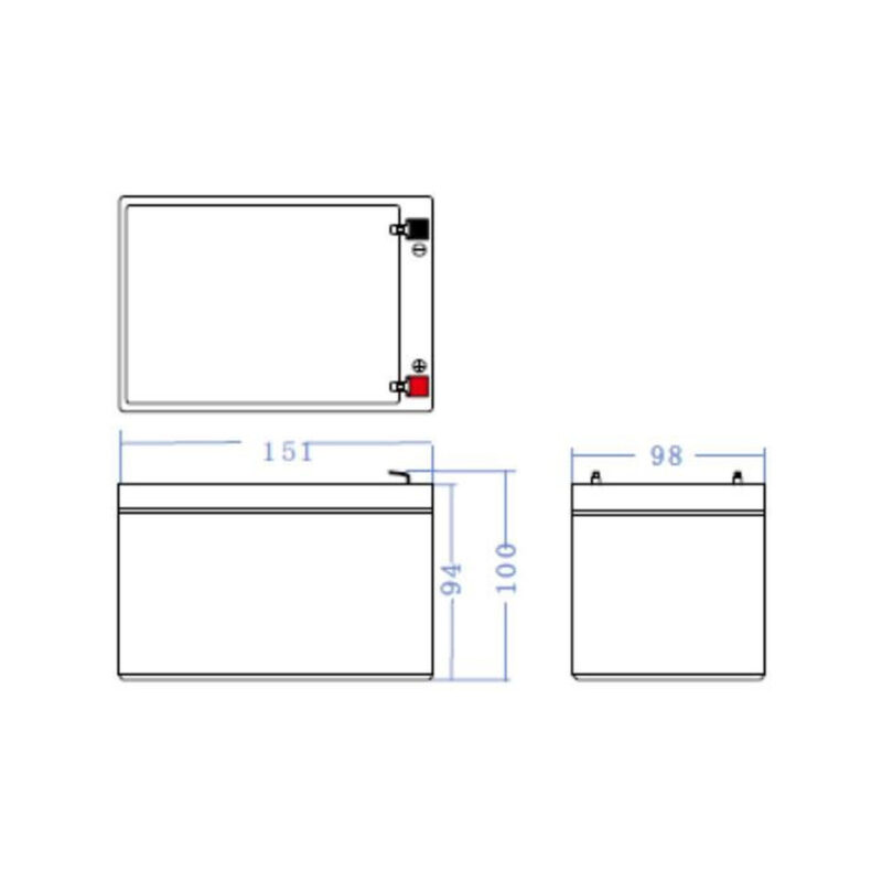 AKUMULATOR AGM Green Cell VRLA 12V 12Ah