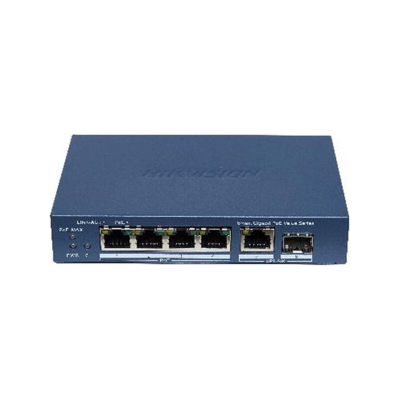 Switch Hikvision DS-3E1506P-EI/M-4P1T1F(O-STD)