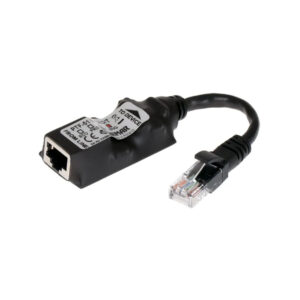 Miniaturowy ogranicznik przepięć do ochrony sieci LAN, PTF-51-ENG/PoE/Micro/T w osłonie termokurczli