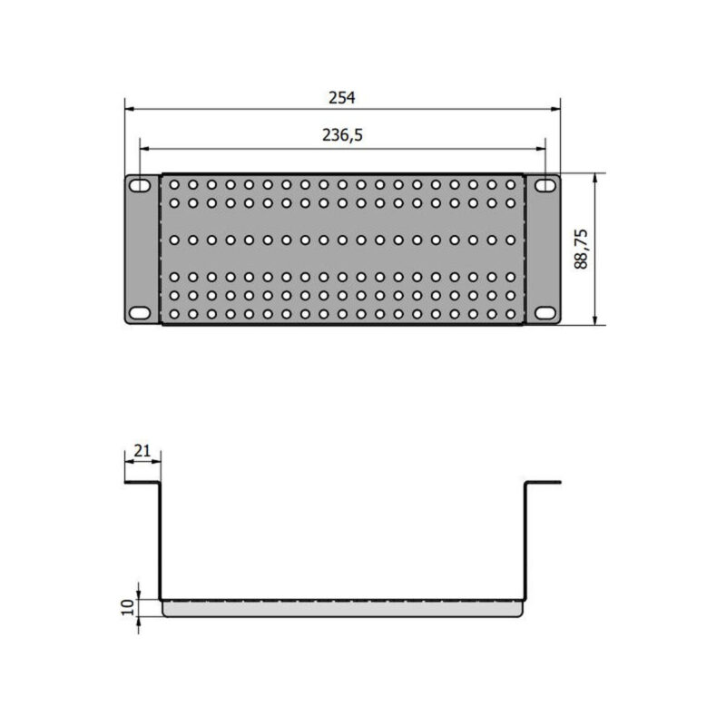 32e2d7829e3f101853dbe38050d24f76_original Adapter montażowy RACK 10" 2U z otworowaniem cofnięty ATTE ADD-RACK10-2U2