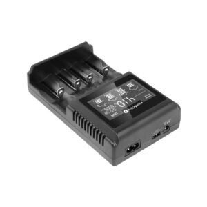 Ładowarka do akumulatorków cylindrycznych Li-ion oraz Ni-MH everActive UC-4000