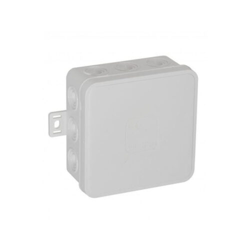 Puszka natynkowa pusta 12 wlotów VIPLAST V6 klik BIAŁA IP54 85x85x41mm 036-01