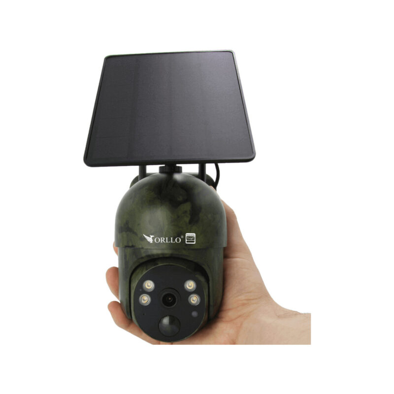 Kamera IP Orllo Bezprzewodowa 4G LTE Obrotowa z Panelem Solarnym ORLLO TZ1 MORO