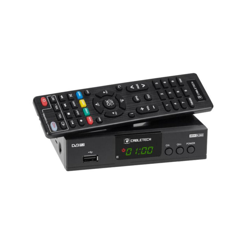 Tuner DVB-T2 H.265 HEVC Cabletech