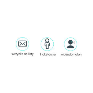 Skrzynka na listy Vidos S551-SKM z wbudowanym wideodomofonem