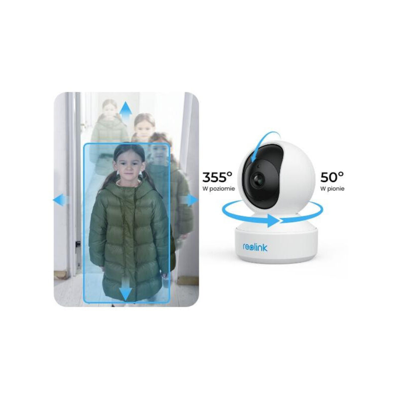 Kamera IP Reolink E Series E330 Biała 5MP Wi-Fi