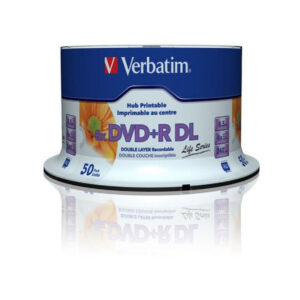 Płyty DVD+R DL Verbatim Inkjet Printable (50szt)