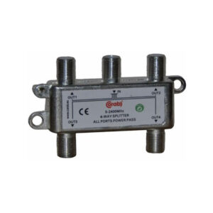 ROZGAŁĘŹNIK-SPLITER 5-2400 Mhz CORAB 4 DROŻNY Z PRZEJŚCIEM NAPIĘCIA