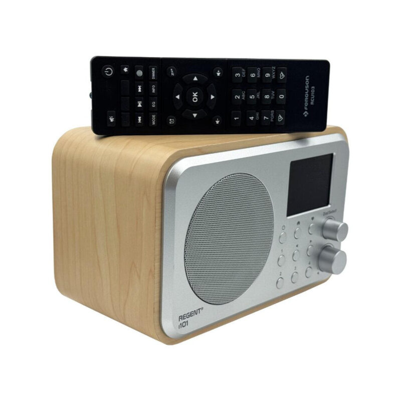 Radio internetowe Ferguson Regent i101 | DAB+ | FM RDS / Akumulator 2000 mAh (Jasne Drewno)