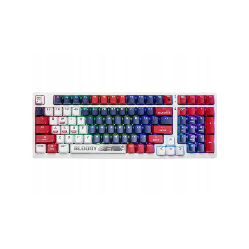 346715e61ad19cd9603f3dac495c5d37_original Klawiatura mechaniczna A4TECH BLOODY S98 USB Sports Navy (BLMS Red Plus Switches)