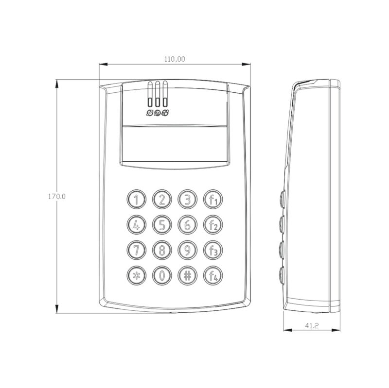 3485_2 Kontroler dostępu ROGER PR602LCD-DT-I