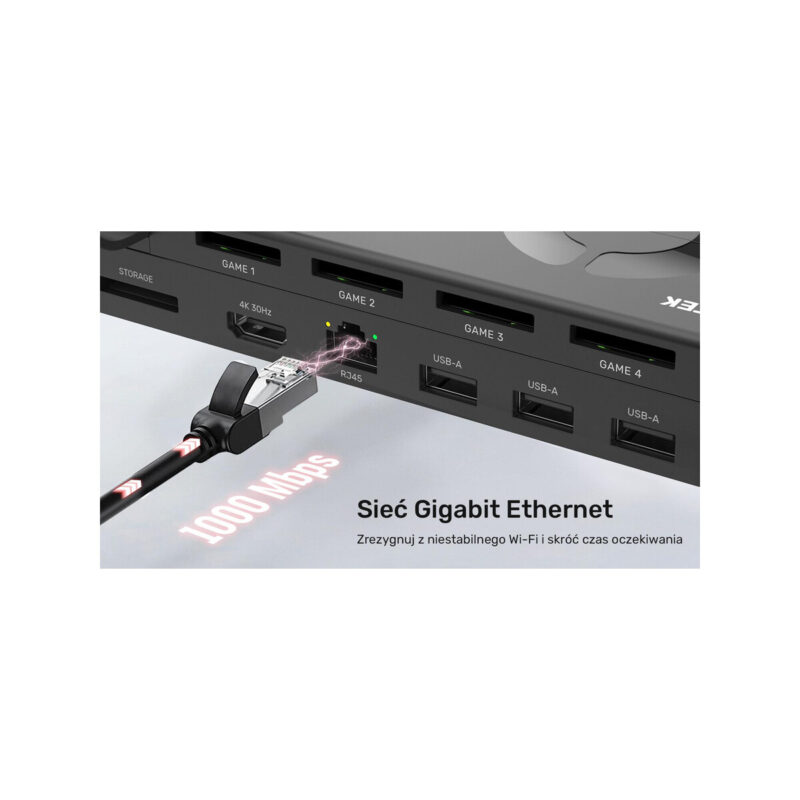 Unitek Stacja dokująca do Nintendo Switch 100W 4K