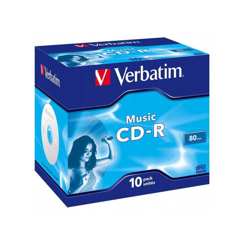 34f9891913d868c8157bf3eb5b07c971_original Płyty CD-R Verbatim HP Music jewel box (10szt)