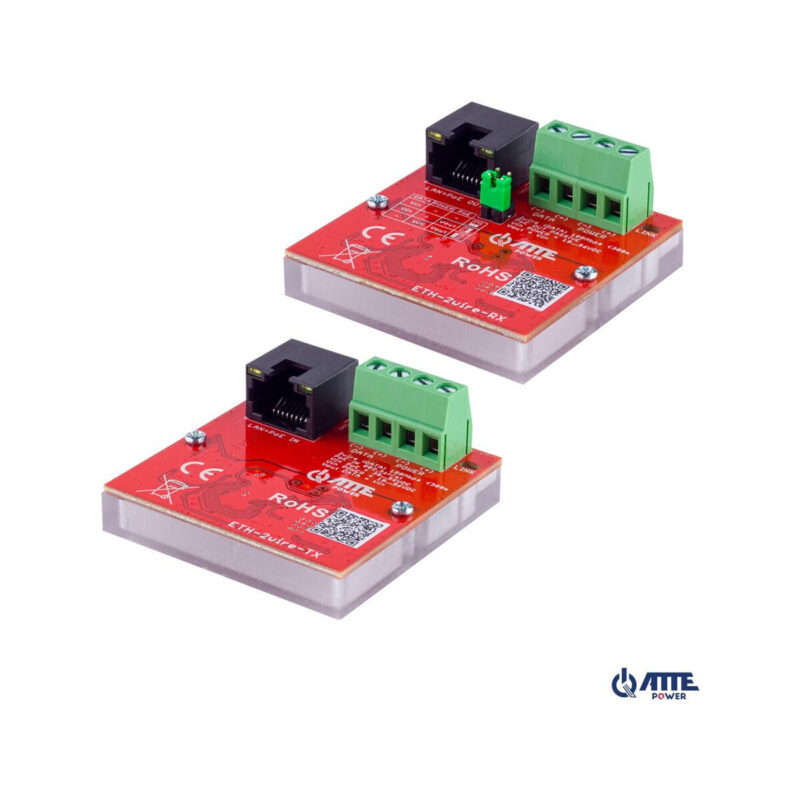 Zestaw konwerterów ATTE ETH-2wire-A-SET