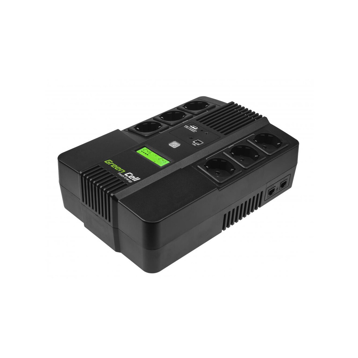 UPS ZASILACZ AWARYJNY Green Cell 600VA 360W AiO Z WYŚWIETLACZEM LCD UPS06