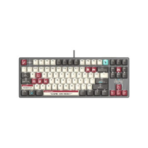 Klawiatura mechaniczna A4TECH BLOODY S87 Pixels Red USB (BLMS RED Plus Switches)